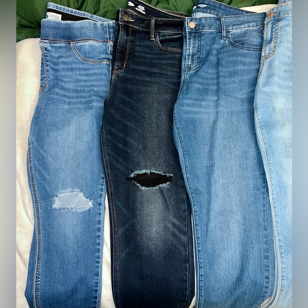 Women’s size 14 petite Old Navy Jeans bundle